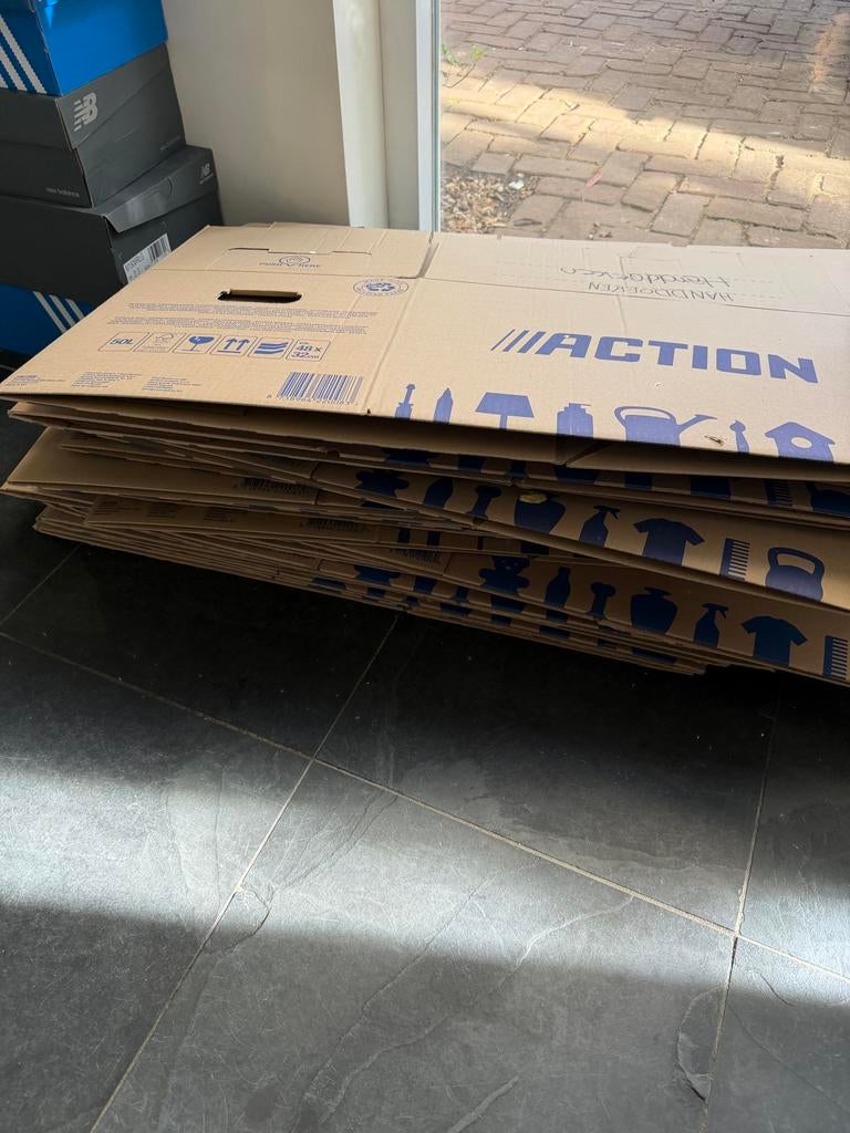 Verhuis dozen, Doe-het-zelf en Verbouw, Kratten en Dozen, Ophalen, Doos, 40 tot 60 cm, 50 tot 75 cm