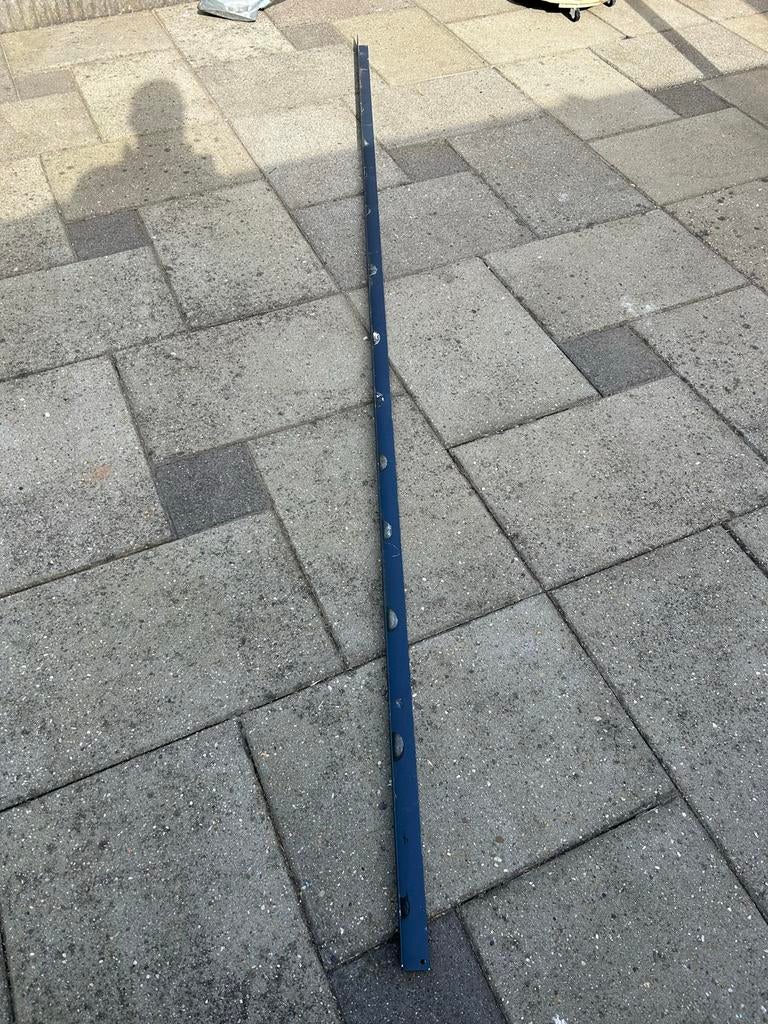 Aluminium L-profiel 4/4 - 7 stuks (3x 3m, 4x 2.65m), Doe-het-zelf en Verbouw, Metalen, Ophalen of Verzenden, Gebruikt, Aluminium