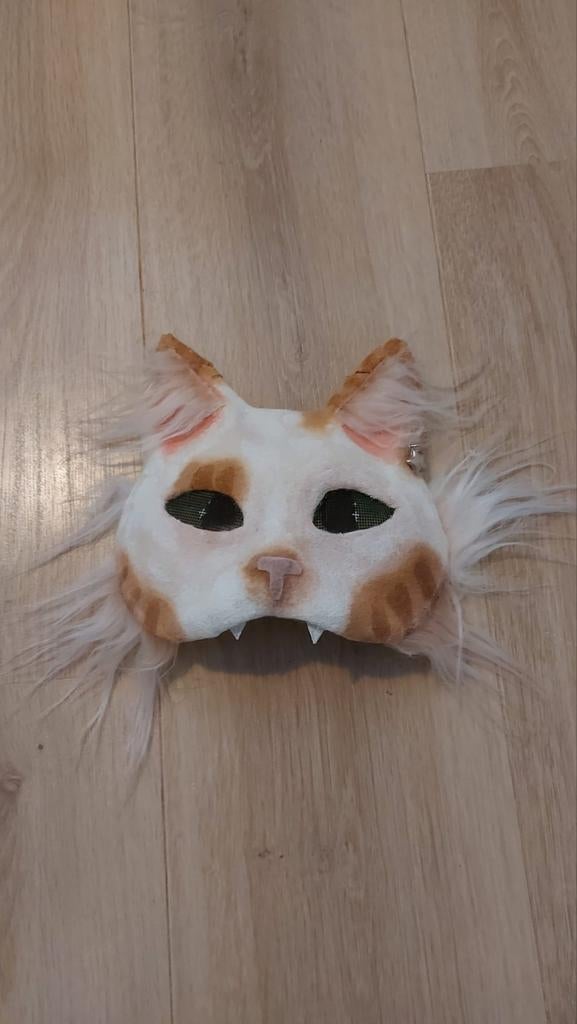 Handgemaakte Therian Maskers en Staart, Hobby en Vrije tijd, Kostuums, Theaterbenodigdheden en LARP, Ophalen of Verzenden, Gebruikt