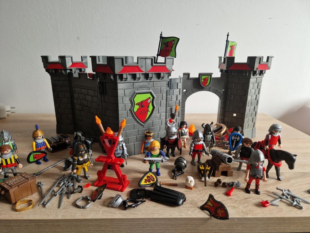 Playmobil ridder kasteel, Ophalen of Verzenden, Gebruikt