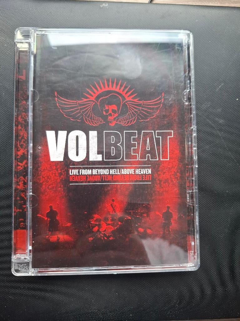 2 DVD Volbeat – Live From Beyond Hell / Above Heaven. (2011), Alle leeftijden, Ophalen of Verzenden, Zo goed als nieuw, Muziek en Concerten