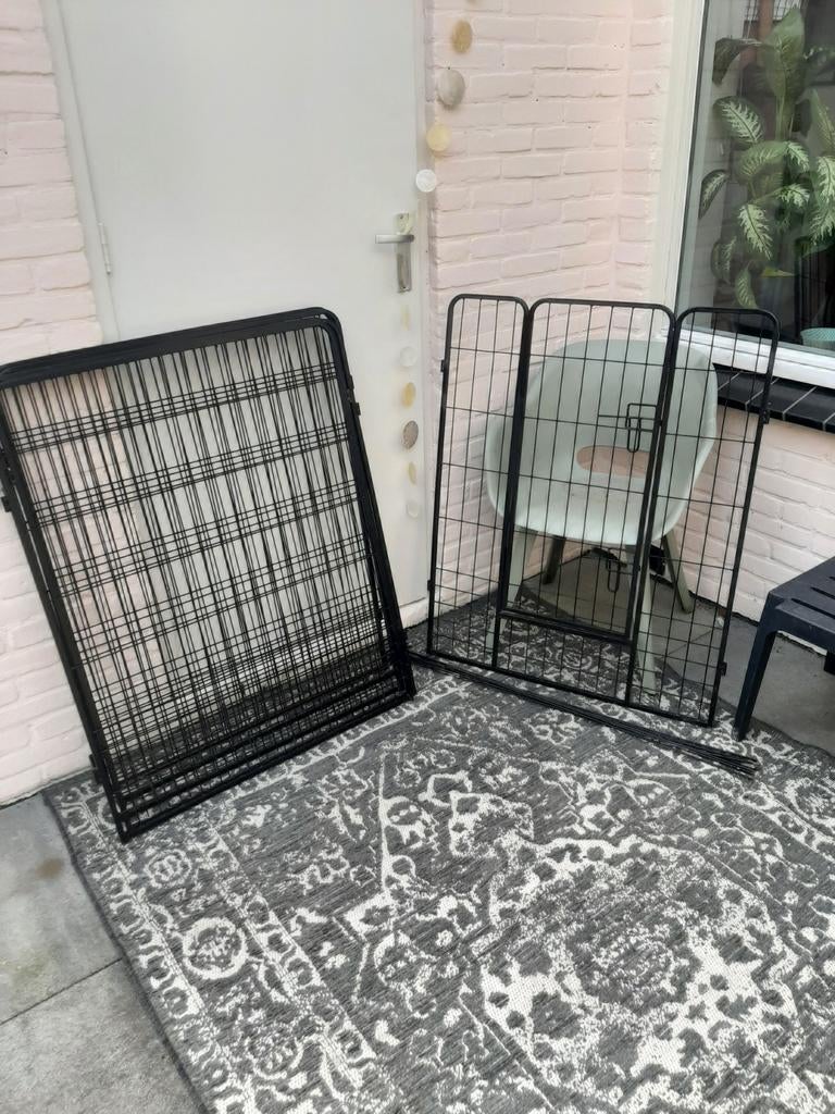 Moderne Houten Ijzeren Hek Hondenkooien Zijn Geschikt Voor Verschillende Soorten