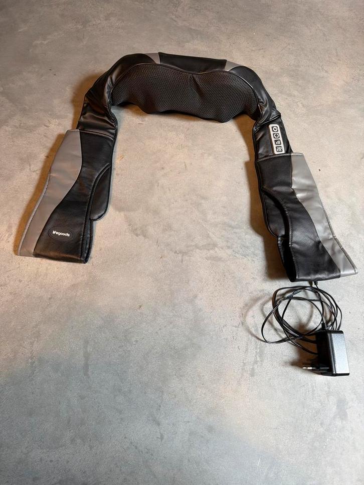 LifeGoods Shiatsu Massagekussen Nek/Schouder met Warmtefunct, Sport en Fitness, Overige Sport en Fitness, Gebruikt, Ophalen of Verzenden
