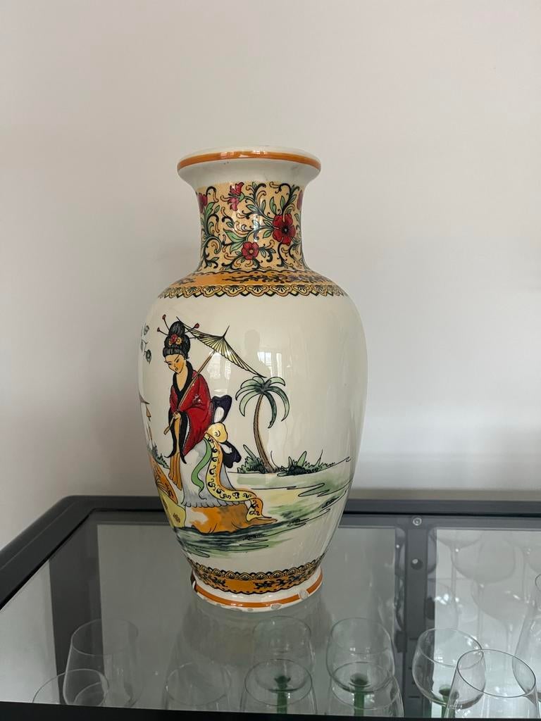 Chinese vaas, Ophalen