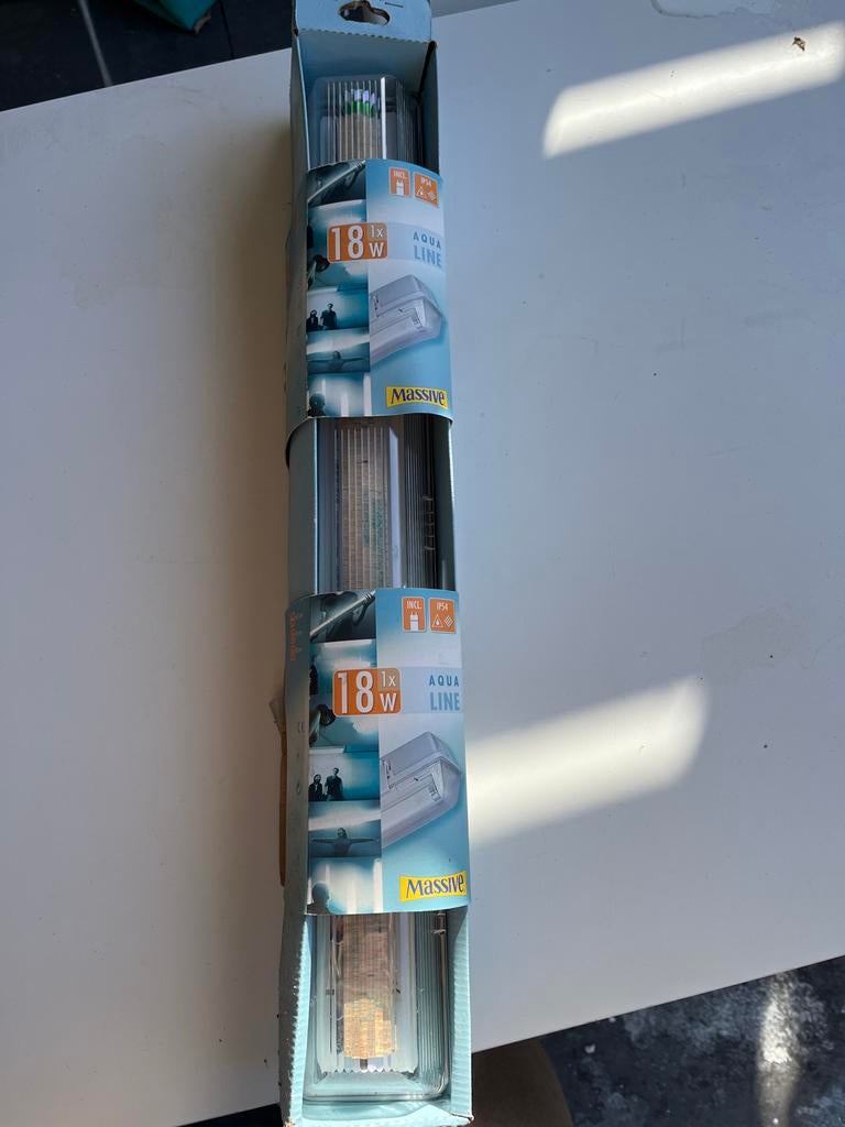 Buitenlamp massive aqualine 18w, Ophalen, Minder dan 50 watt, Wandlamp, Nieuw