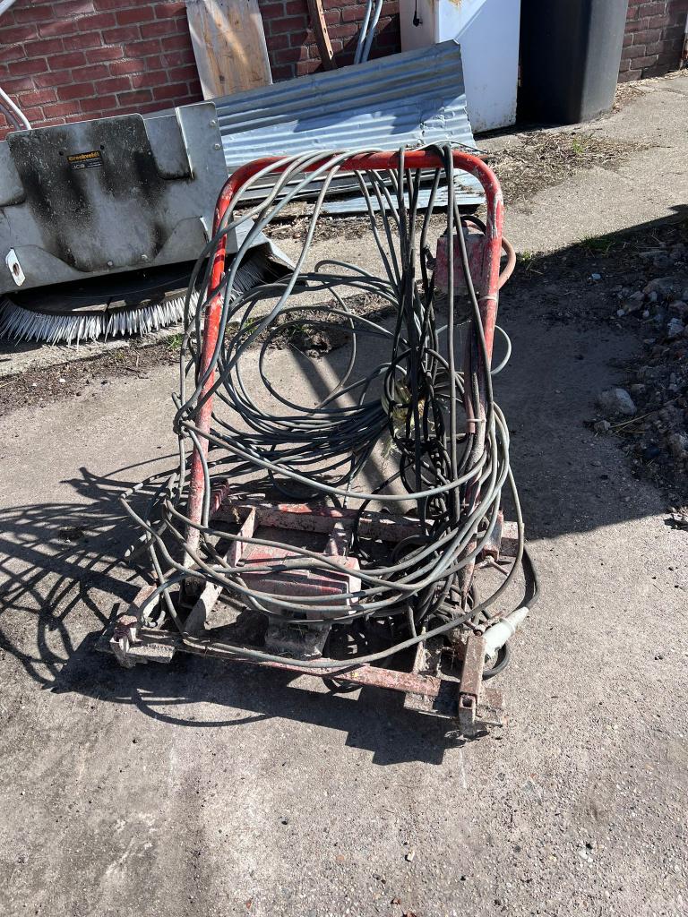 Beton af trillen verdichten egaliseren, Doe-het-zelf en Verbouw, Ophalen, Gebruikt