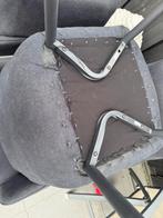 Twee donkergrijze stoelen, Gebruikt, Twee, Overige kleuren, Ophalen of Verzenden