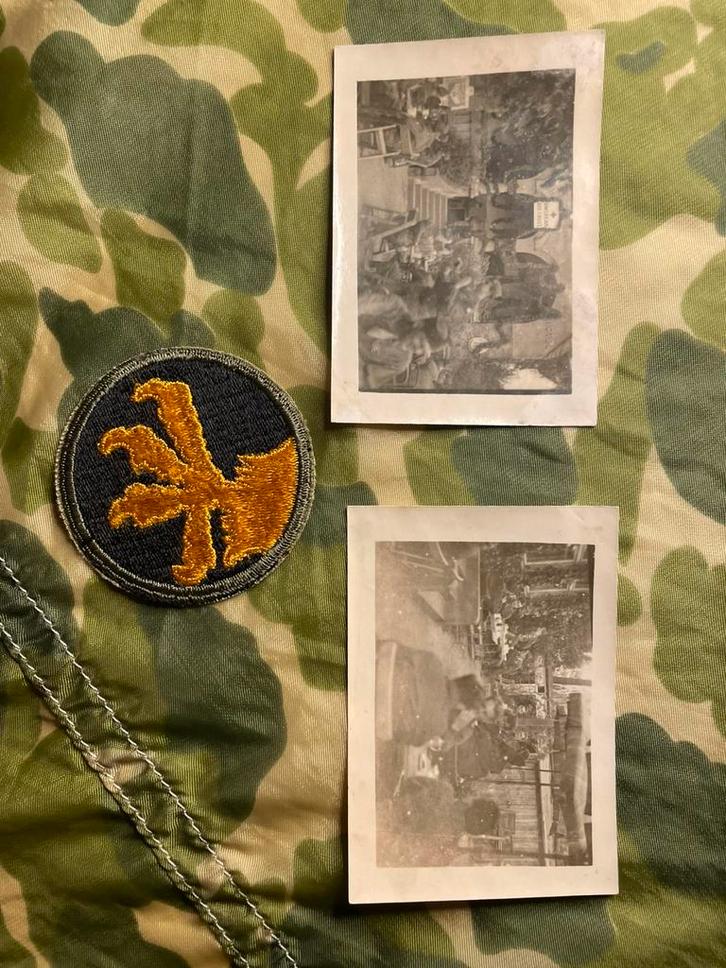 Ww2 US 17th airborne patch lotje, Verzamelen, Militaria | Tweede Wereldoorlog, Embleem of Badge, Amerika, Ophalen of Verzenden