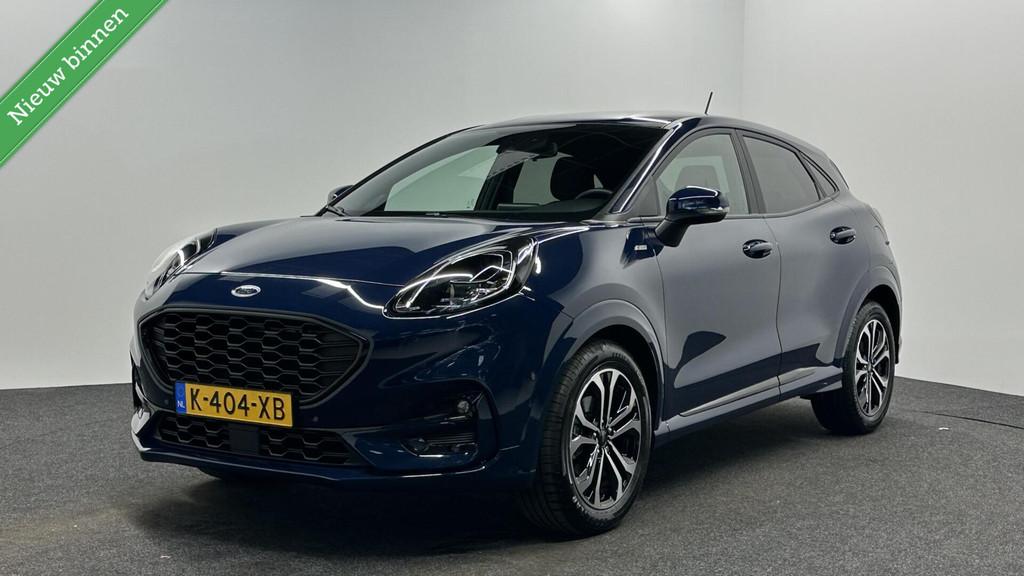 Ford Puma 1.0 EcoBoost Hybrid ST-Line ECC CAMERA NAVI CARPLA, Voorwielaandrijving, Stof, Blauw, Origineel Nederlands