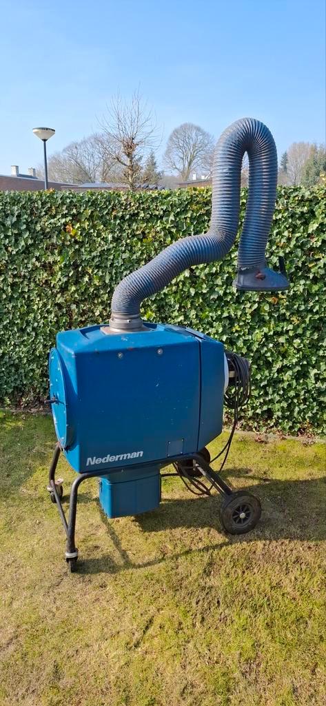 2x Nederman W3 Lasrook- en stofafzuiger, mobiel, Doe-het-zelf en Verbouw, Ventilatie en Afzuiging, Gebruikt, Afzuiger, Ophalen