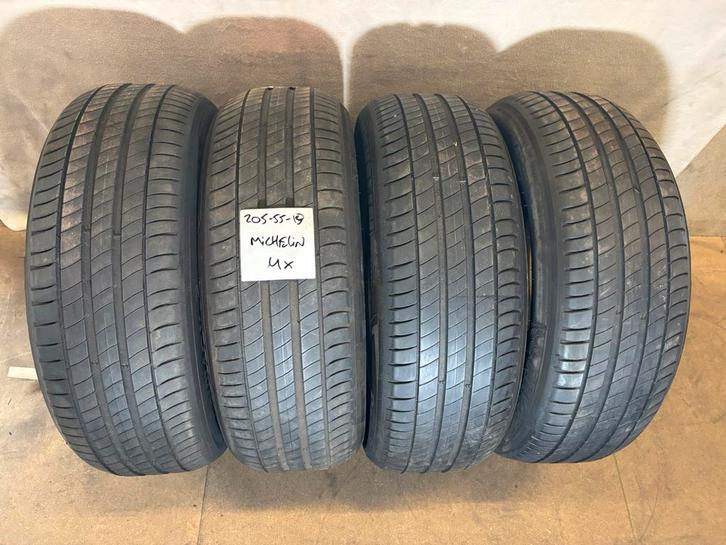 4 x 205-55-19 Michelin Primacy 3 S1 Zomerbanden, Auto-onderdelen, Banden en Velgen, Band(en), Zomerbanden, 19 inch, 205 mm, Personenwagen