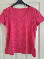 Roze basic shirt met print maat L, Maat 42/44 (L), Ophalen of Verzenden, Korte mouw, Roze