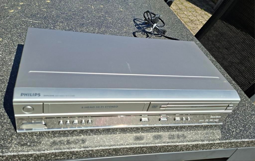 DVD + VHS Video speler Philips, Ophalen, Gebruikt, Philips