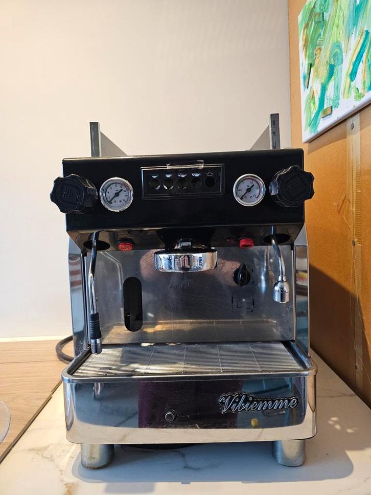 Vibiemme espressomachine 1 groep, Witgoed en Apparatuur, Koffiezetapparaten, Espresso apparaat, Stoompijpje, Ophalen