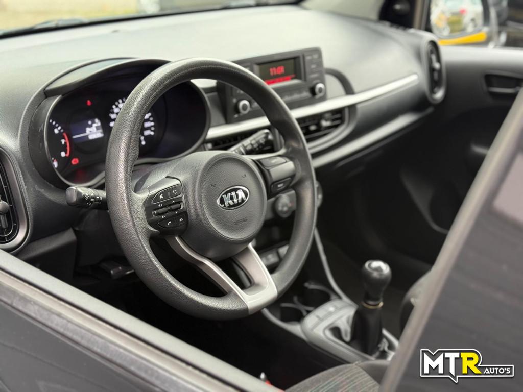 Kia Picanto 1.0 CVVT EconomyPlusLine NAP|APK|AIRCO, Voorwielaandrijving, Stof, Gebruikt, 4 stoelen