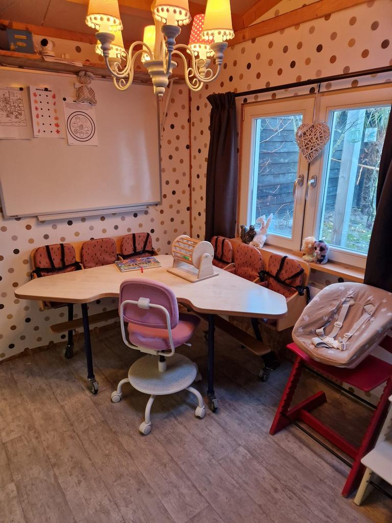 Kdv/ gastouder tafel, Ophalen, Overige materialen, Gebruikt, 50 tot 100 cm