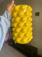 Gele citroen vaas, Huis en Inrichting, Woonaccessoires | Vazen, Gebruikt, Geel, Aardewerk of Porselein, Ophalen of Verzenden