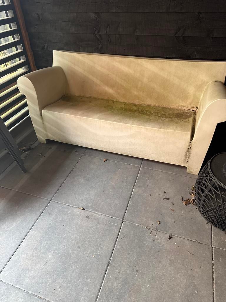Bubble club bank zink wit, Ophalen, Gebruikt