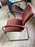 Design fauteuil van Bree's New World, Ophalen, Gebruikt, 75 tot 100 cm, Metaal