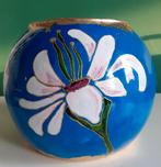 Handbeschilderd vaasje  "Flora" van RIXSA ART, Ophalen of Verzenden