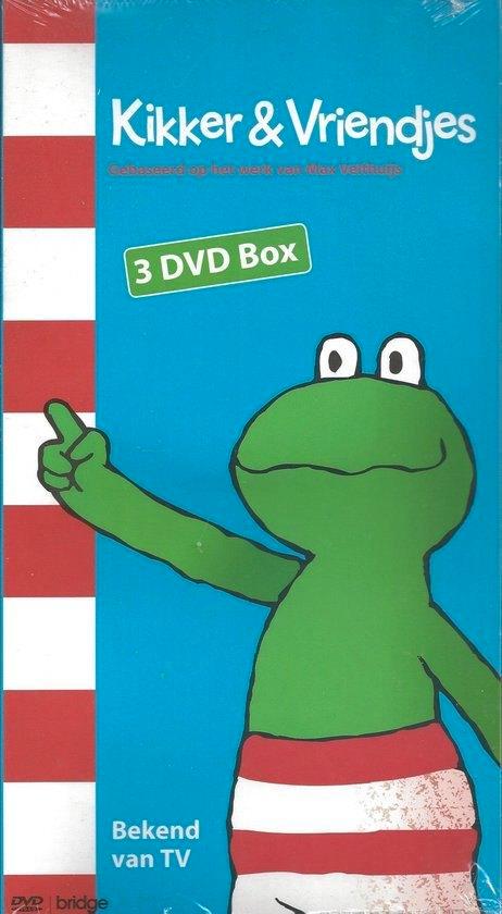 3-DVD Box Kikker & Vriendjes NIEUW, Cd's en Dvd's, Dvd's | Kinderen en Jeugd, Zo goed als nieuw, Tv fictie, Avontuur, Boxset, Alle leeftijden