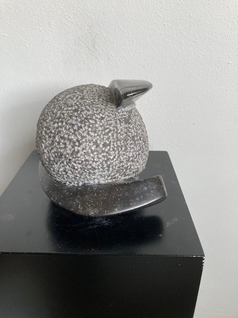 Abstract stenen beeld Knuffel, Antiek en Kunst, Ophalen of Verzenden, Abstract