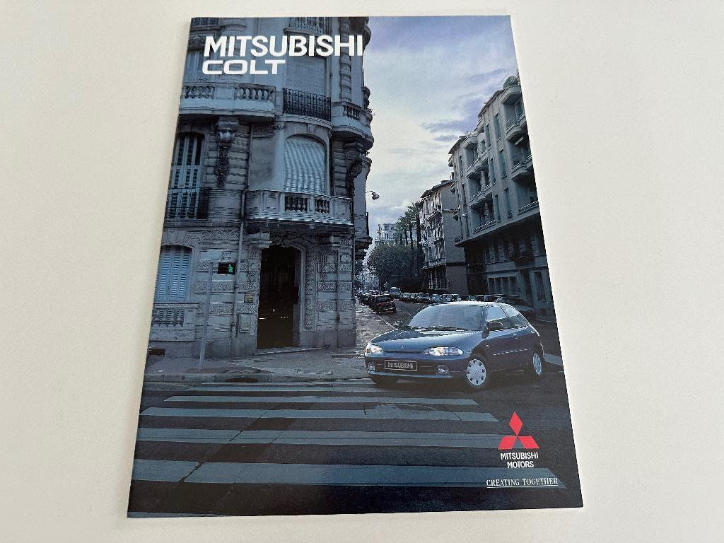 Folder Mitsubishi Colt 1994, Ophalen of Verzenden, Zo goed als nieuw, Mitsubishi