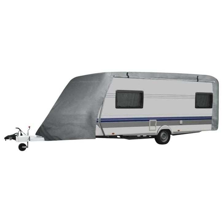 NIEUW | Caravanhoes beschermhoes 3 lagen L grijs 6,09-7,01m, Caravans en Kamperen, Caravan accessoires, Nieuw, Verzenden