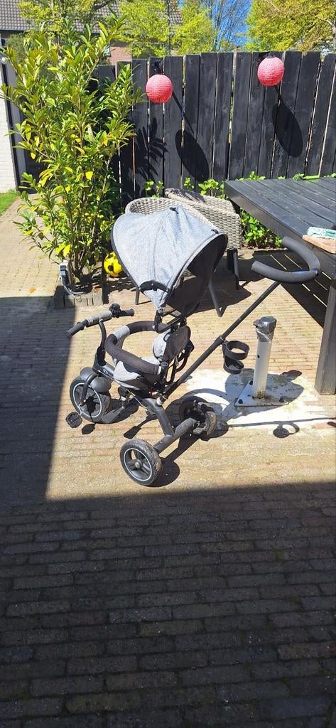 Loopfiets met zonnedakje - Grijs, Ophalen, Gebruikt, Loopfiets