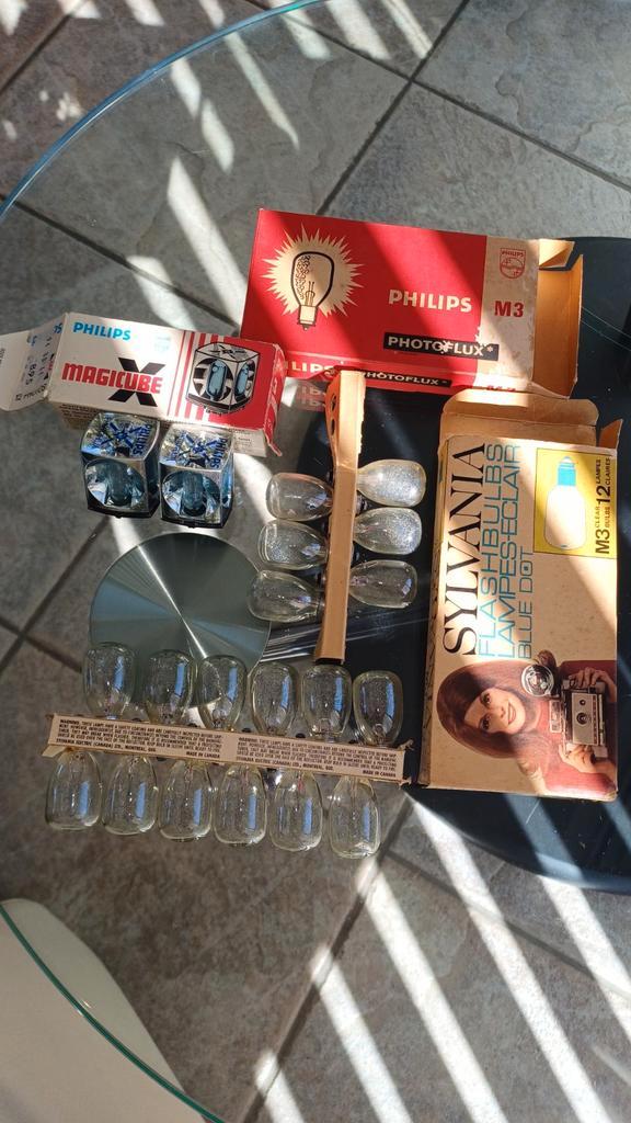 Philips en Sylvania flitslampjes voor foto's, Audio, Tv en Foto, Fotografie | Flitsers, Ophalen of Verzenden