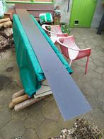 Twee stukken trespa (een lang, een kort), Ophalen, Gebruikt, Minder dan 20 mm