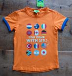 NIEUW Funky XS oranje shirt jongen maat 98/104 koningsdag, Nieuw, Ophalen of Verzenden, Funky XS, Shirt of Longsleeve