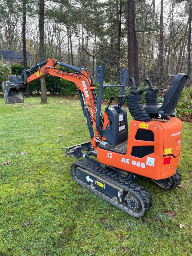 Atlas minigraver, Zakelijke goederen, Machines en Bouw | Kranen en Graafmachines, Ophalen of Verzenden, Graafmachine