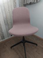 Roze/lila Ikea Langfjall bureaustoel, Huis en Inrichting, Bureaustoelen, Ophalen, Zo goed als nieuw, Roze, Bureaustoel