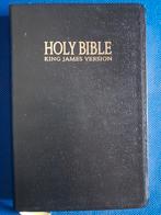Holy Bible, King James Version, zacht leer met goudsnee, Ophalen of Verzenden, Zo goed als nieuw