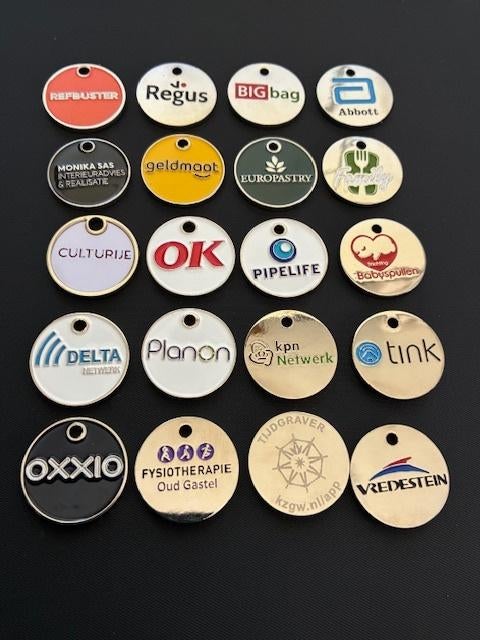 winkelwagenmuntjes 1 euro uitzoeken, Verzamelen, Winkelwagenmuntjes, Ophalen of Verzenden