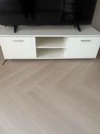 Witte tv meubel, Ophalen of Verzenden, Zo goed als nieuw, 25 tot 50 cm, Minder dan 100 cm