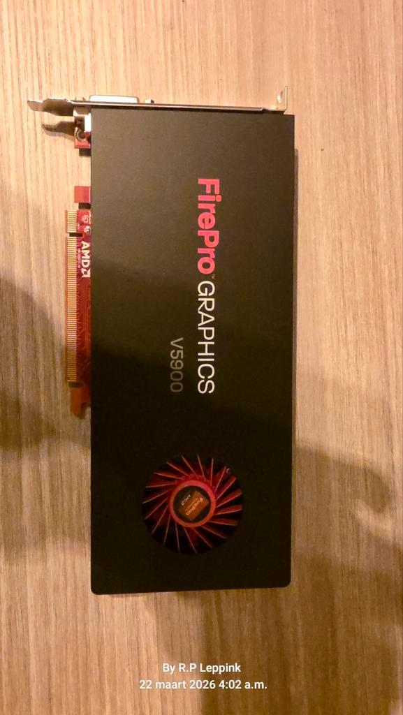 AMD FirePro V5900 2GB Grafische Kaart, Computers en Software, Videokaarten, Gebruikt, AMD, PCI-Express 2.0, GDDR5, DisplayPort