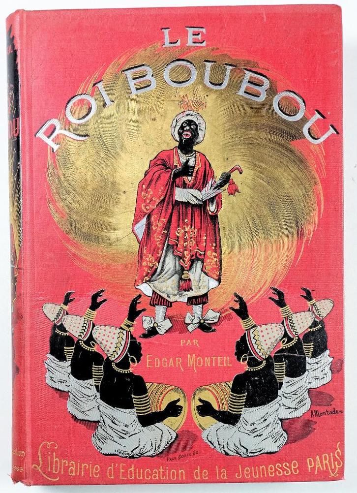 Le Roi Boubou HC Edgar Monteil - Fraaie band, Antiek en Kunst, Antiek | Boeken en Bijbels, Ophalen of Verzenden