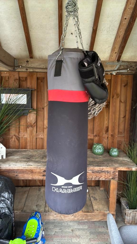 Bokszak 25 kilo, Sport en Fitness, Boksen, Ophalen, Gebruikt, Bokszak