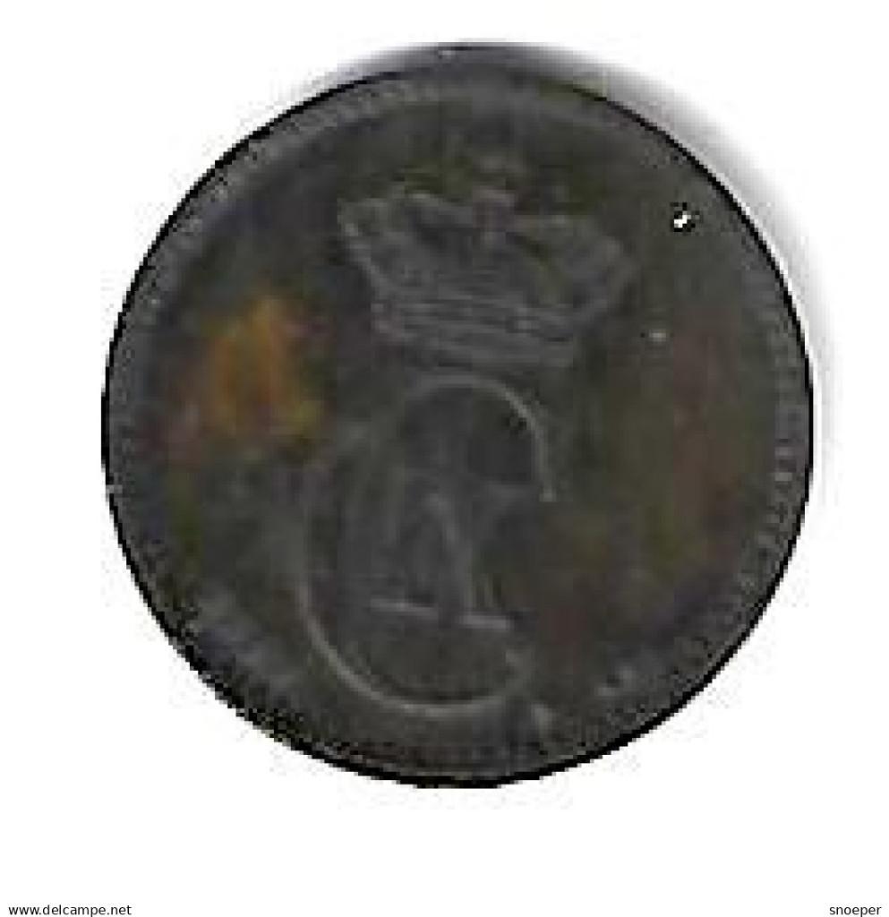 Denmark 2 ore 1889 km 793.1 vf+, Verzenden, Overige landen, Losse munt