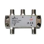Coax Splitter Astro - HFT4, 5 - 1000MHz - 7,4 dB - Gebruikt, Ophalen of Verzenden, Minder dan 2 meter, Overige kabels