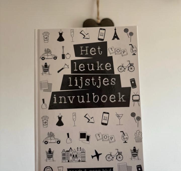 Het leuke lijstjes invulboek- Zoedt, Ophalen of Verzenden, Zo goed als nieuw
