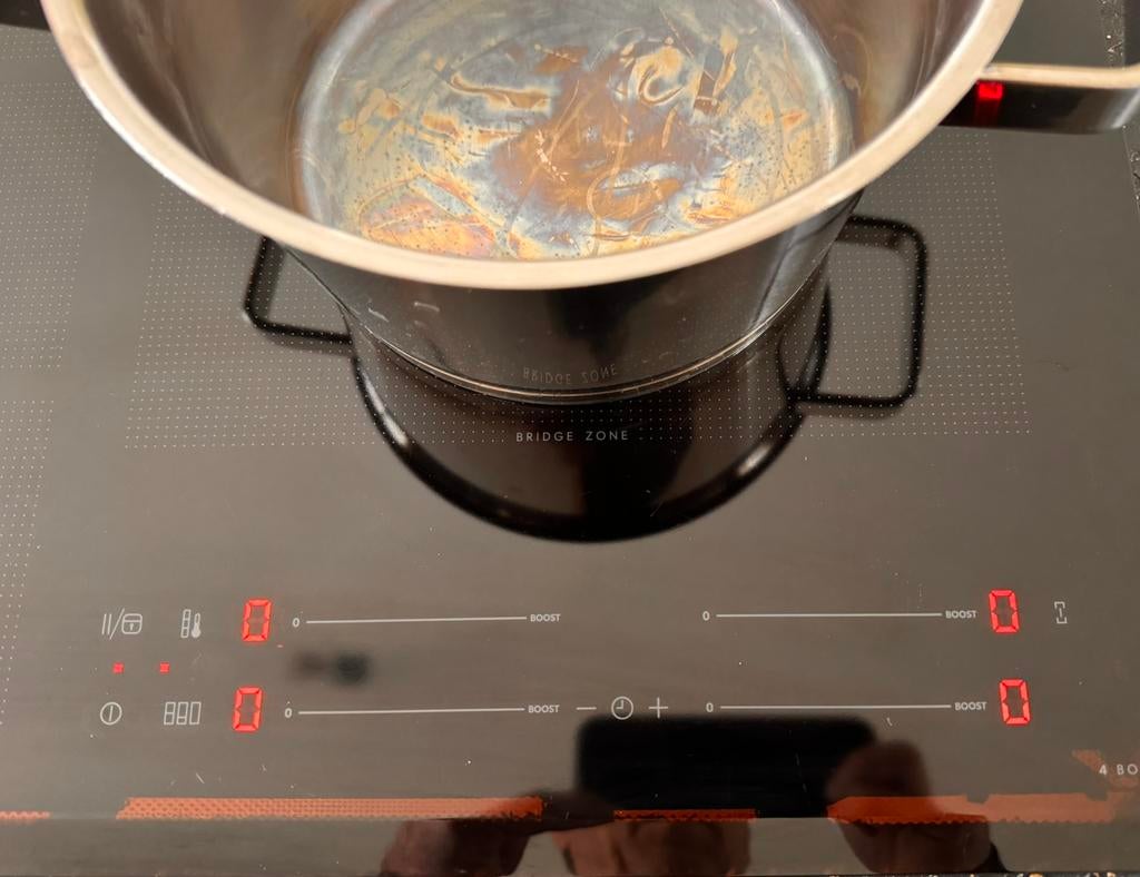 IKEA inbouw inductiekookplaat Högklassig, Ophalen, 4 kookzones, Zo goed als nieuw, Inbouw