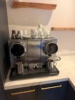 Dubbele Nespresso koffiemachine, Ophalen, Gebruikt, Koffiemachine, Koffiepads en cups