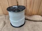 TOUW POLYESTER 8mm/haspels a 100mtr  wit, Ophalen, Nieuw, Overige typen