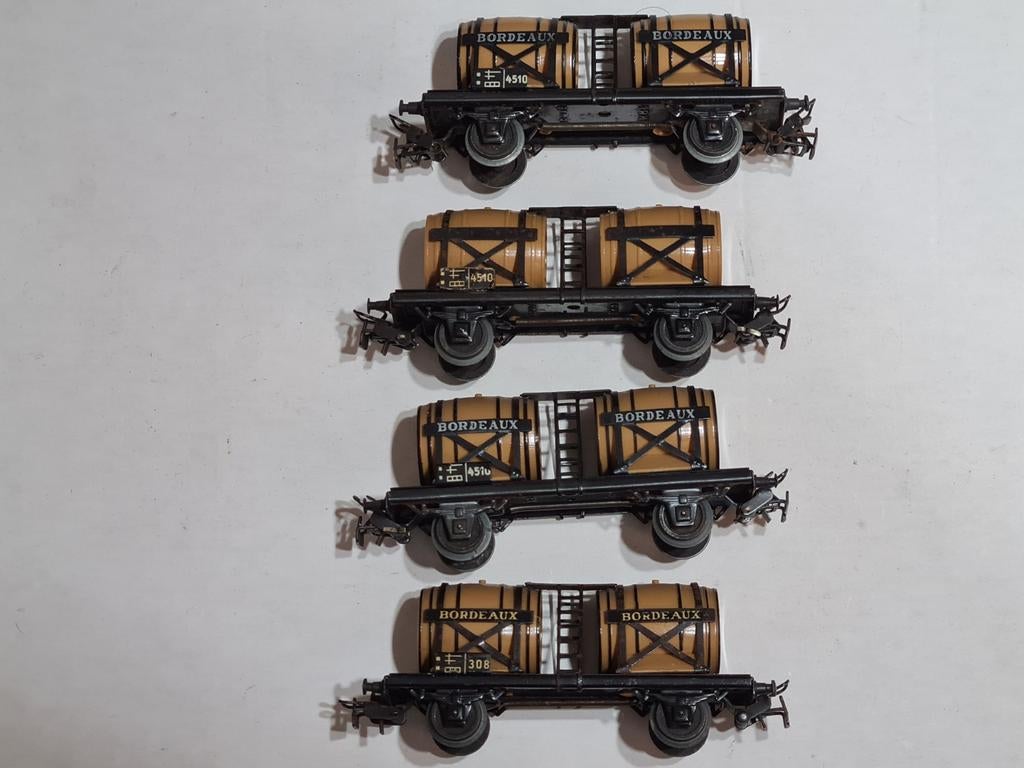 Marklin wijn wagons 4510, Ophalen of Verzenden, Wisselstroom, Wagon, Märklin