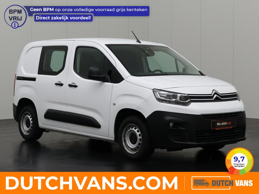 Citroën Berlingo 1.6 BlueHDI | Airco | Cruise | Schuifdeur, Auto's, Bestelauto's, Voorwielaandrijving, Stof, Gebruikt, 4 cilinders