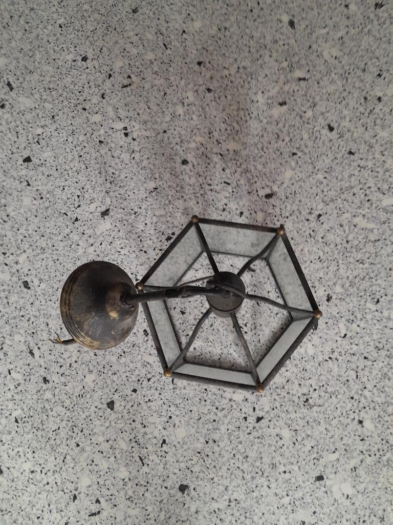 Hanglamp, merk Frantzen, Ophalen, Zo goed als nieuw, Glas, Minder dan 50 cm