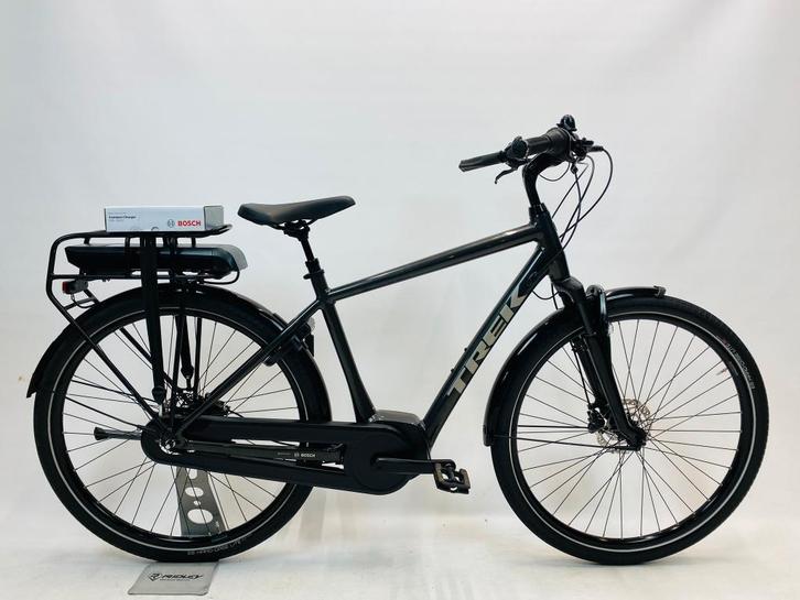 TREK District+ Ebike herenfiets L-57cm – Accu 500WH, Fietsen en Brommers, Fietsen | Heren | Herenfietsen, Zo goed als nieuw, Overige merken